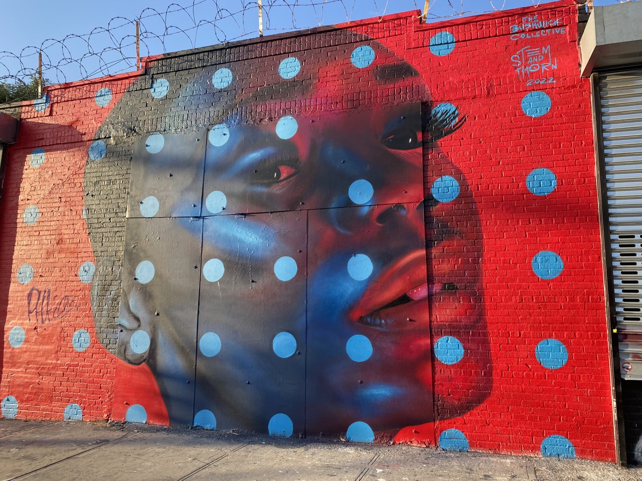 A Graffiti at Jefferson Street